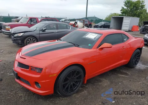 2010 Chevrolet Camaro 2Ss из США, поврежденный, VIN 2G1FT1EW6A9192884